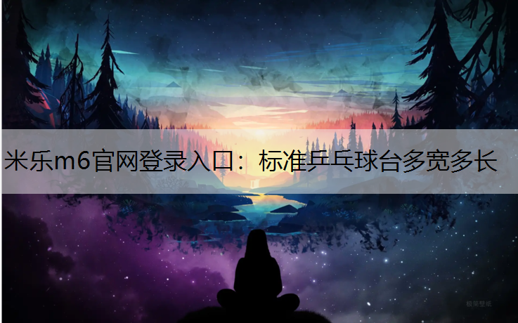 标准乒乓球台多宽多长